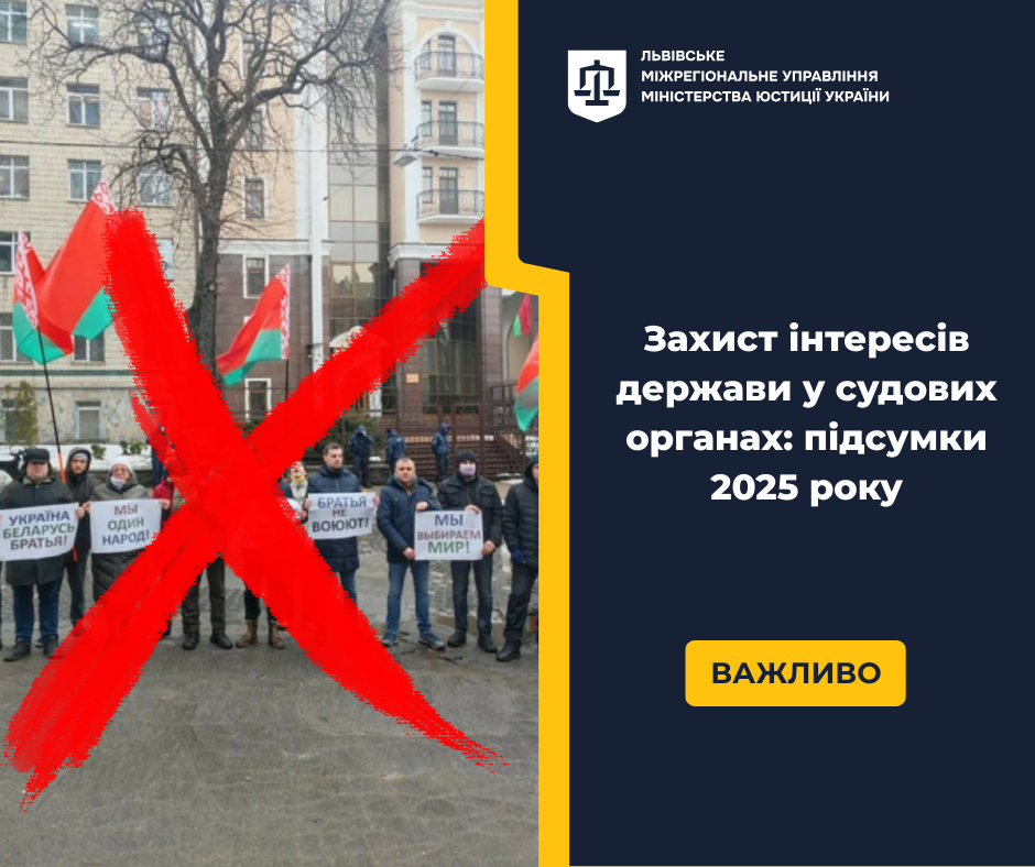 Захист інтересів держави у судових органах: підсумки 2025 року
