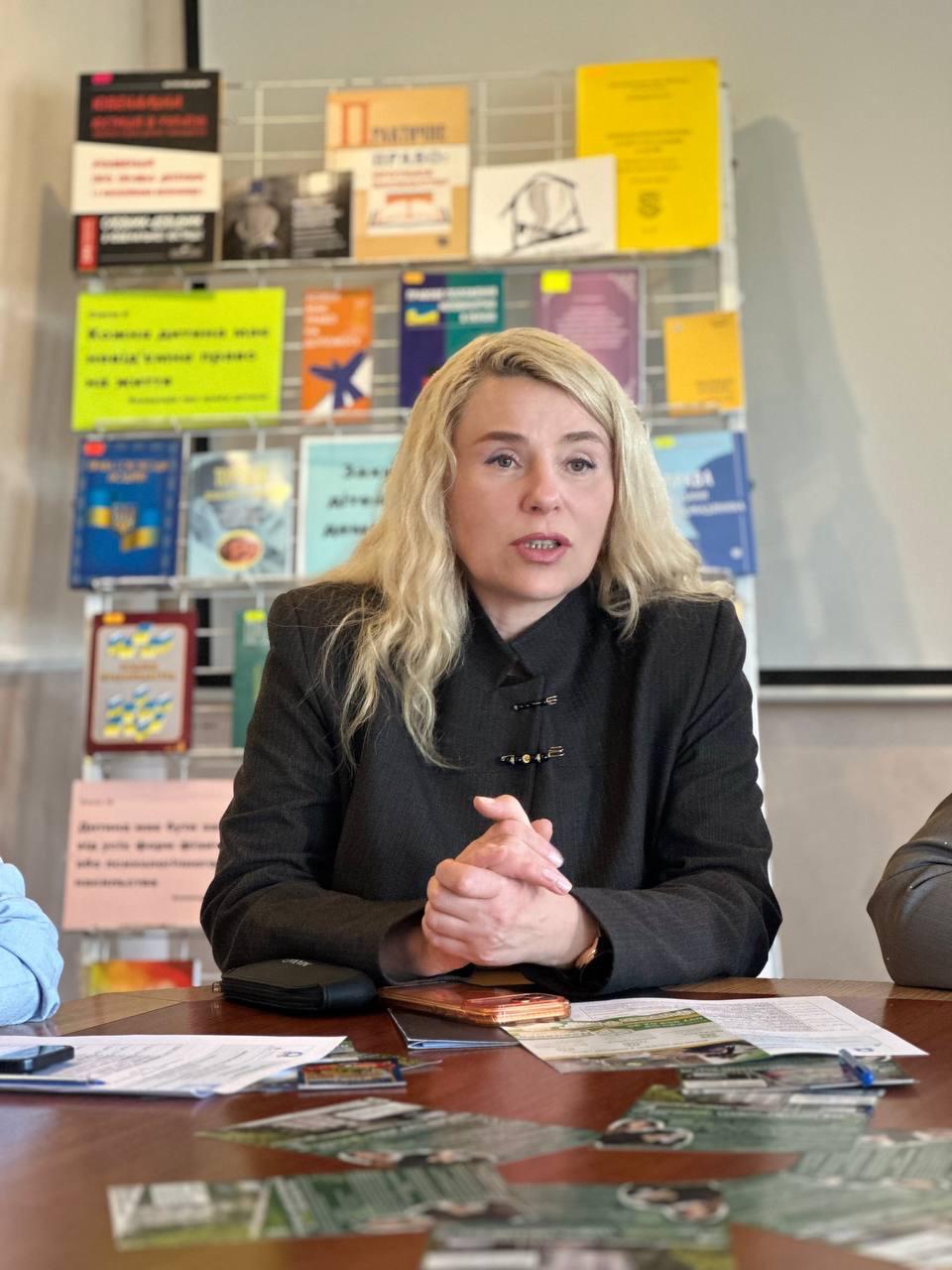 «Захист прав дитини — пріоритет юстиції»: Оксана Сальчук взяла участь у науково-практичній конференції